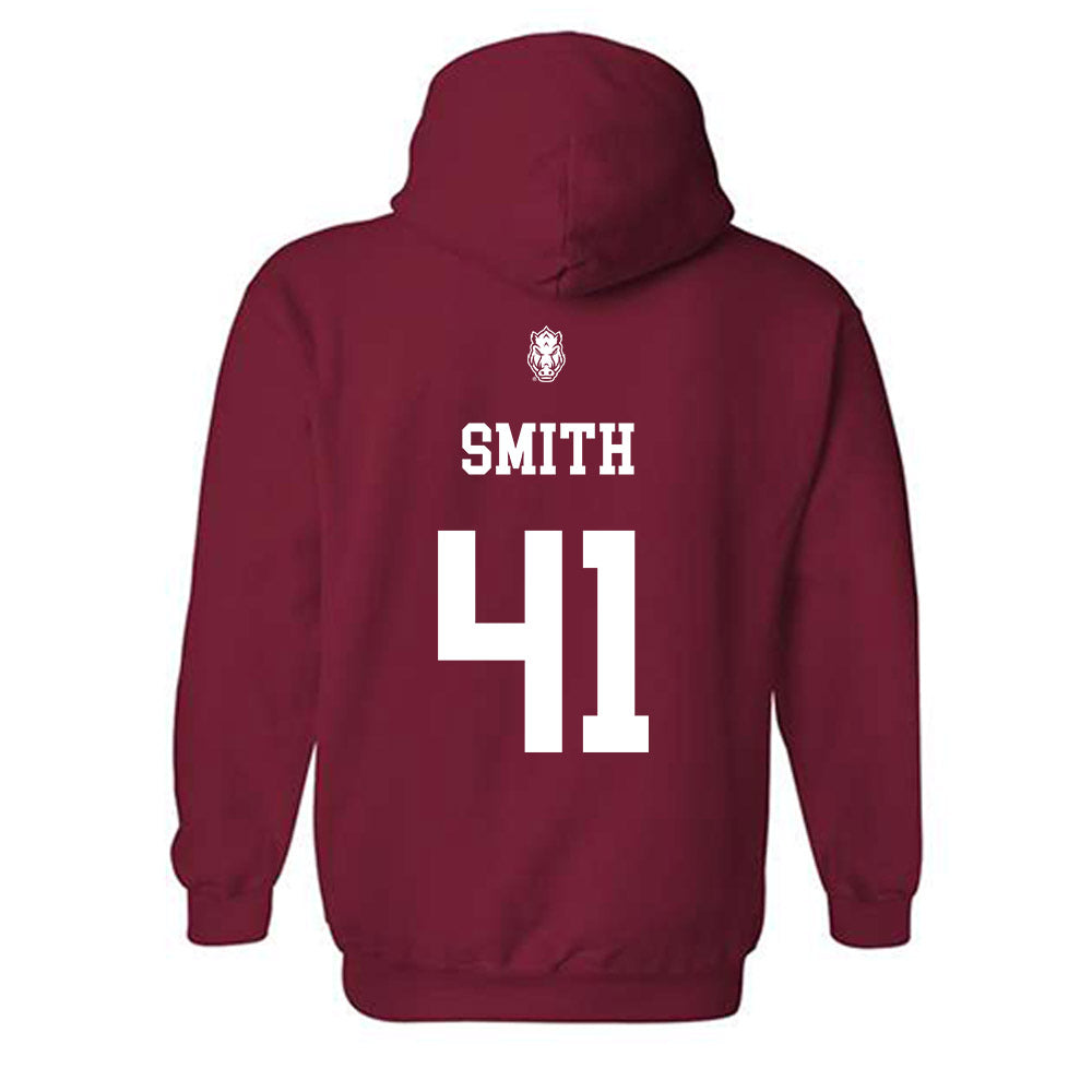 Arkansas - NCAA Football : Connor Smith - Classic Shersey Hooded Sweatshirt-1