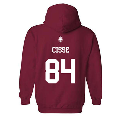 Arkansas - NCAA Football : Ismael Cisse - Classic Shersey Hooded Sweatshirt-1