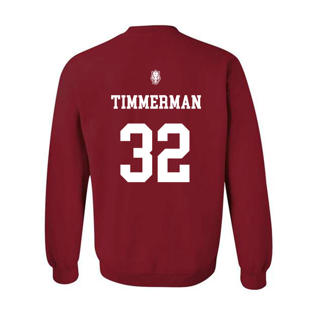 Arkansas - NCAA Softball : Saylor Timmerman - Classic Shersey Crewneck Sweatshirt-1