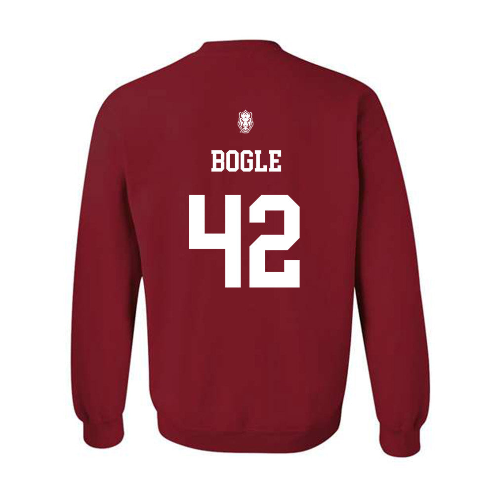 Arkansas - NCAA Football : Ben Bogle - Classic Shersey Crewneck Sweatshirt-1