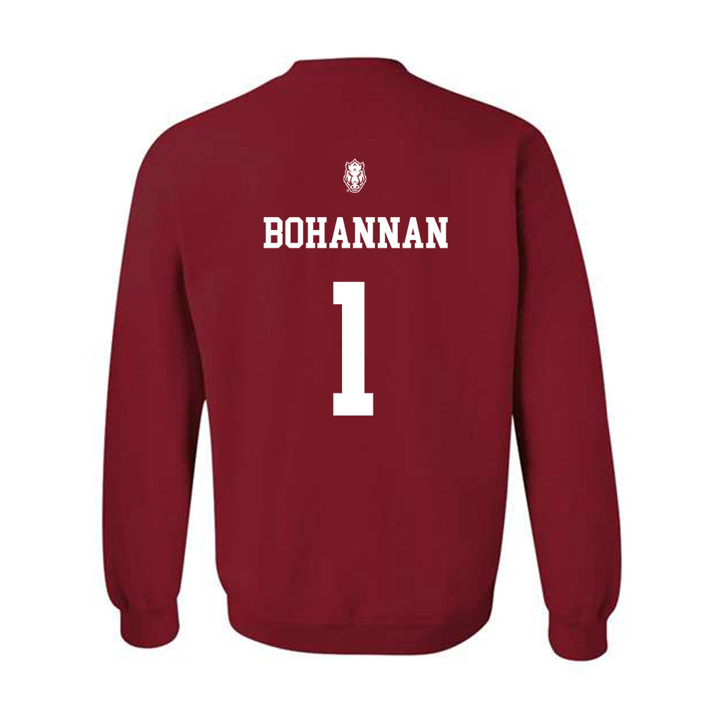 Arkansas - NCAA Women's Volleyball : Laci Bohannan - Classic Shersey Crewneck Sweatshirt-1