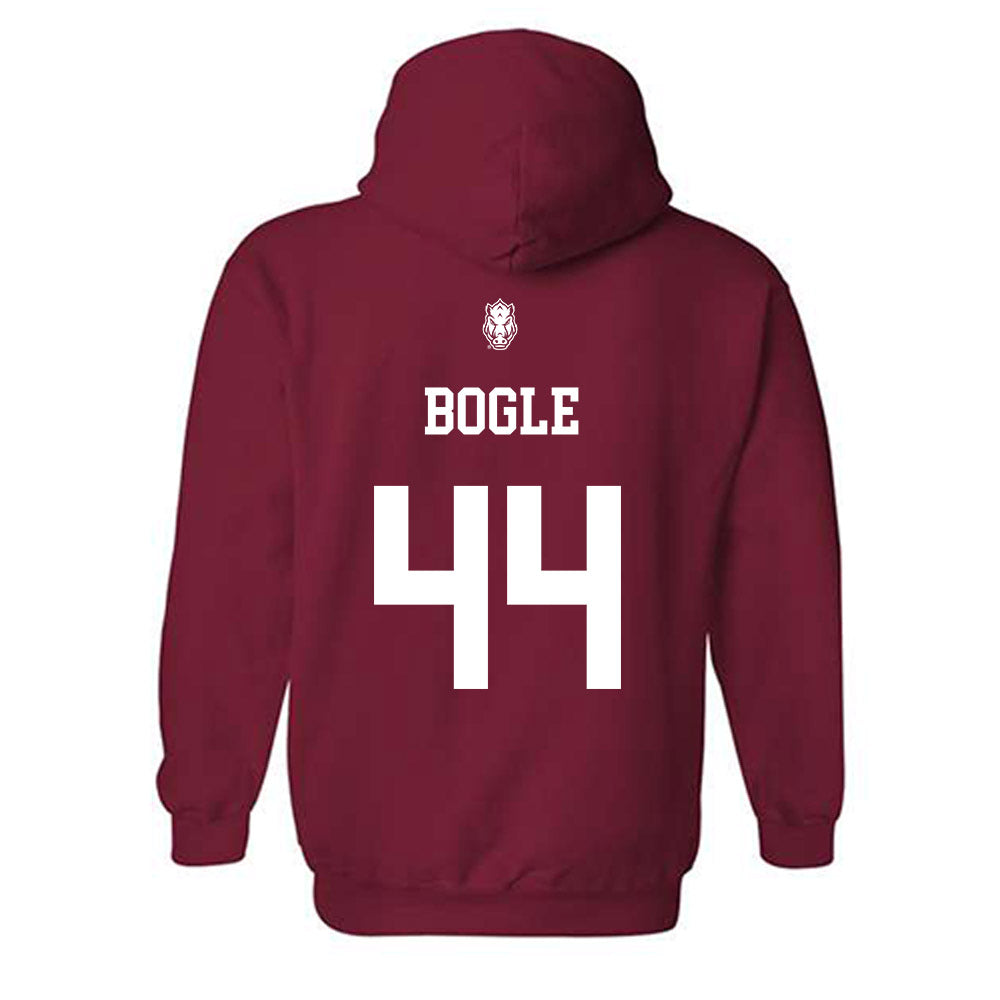 Arkansas - NCAA Football : Ben Bogle - Classic Shersey Hooded Sweatshirt-1
