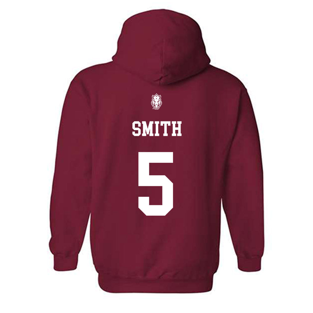 Arkansas - NCAA Football : Sutton Smith - Classic Shersey Hooded Sweatshirt-1