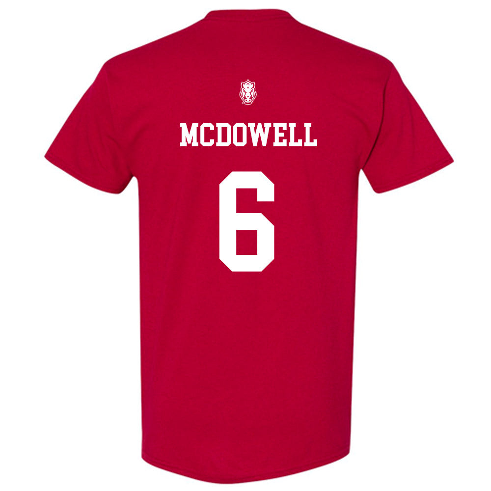 Arkansas - NCAA Softball : Ella McDowell - Classic Shersey T-Shirt-1
