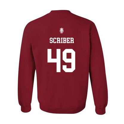 Arkansas - NCAA Football : Braxton Scriber - Classic Shersey Crewneck Sweatshirt-1