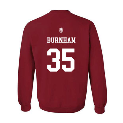 Arkansas - NCAA Baseball : Ty Burnham - Classic Shersey Crewneck Sweatshirt-1