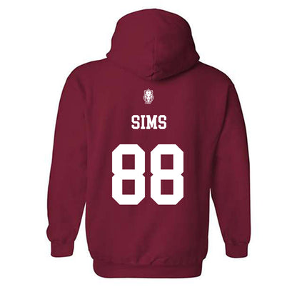 Arkansas - NCAA Football : Xadavien Sims - Classic Shersey Hooded Sweatshirt-1
