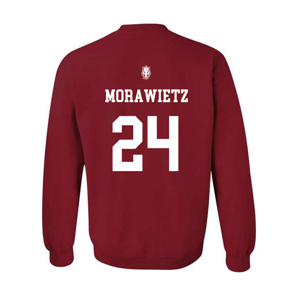 Arkansas - NCAA Women's Soccer : Kayla Morawietz - Classic Shersey Crewneck Sweatshirt-1