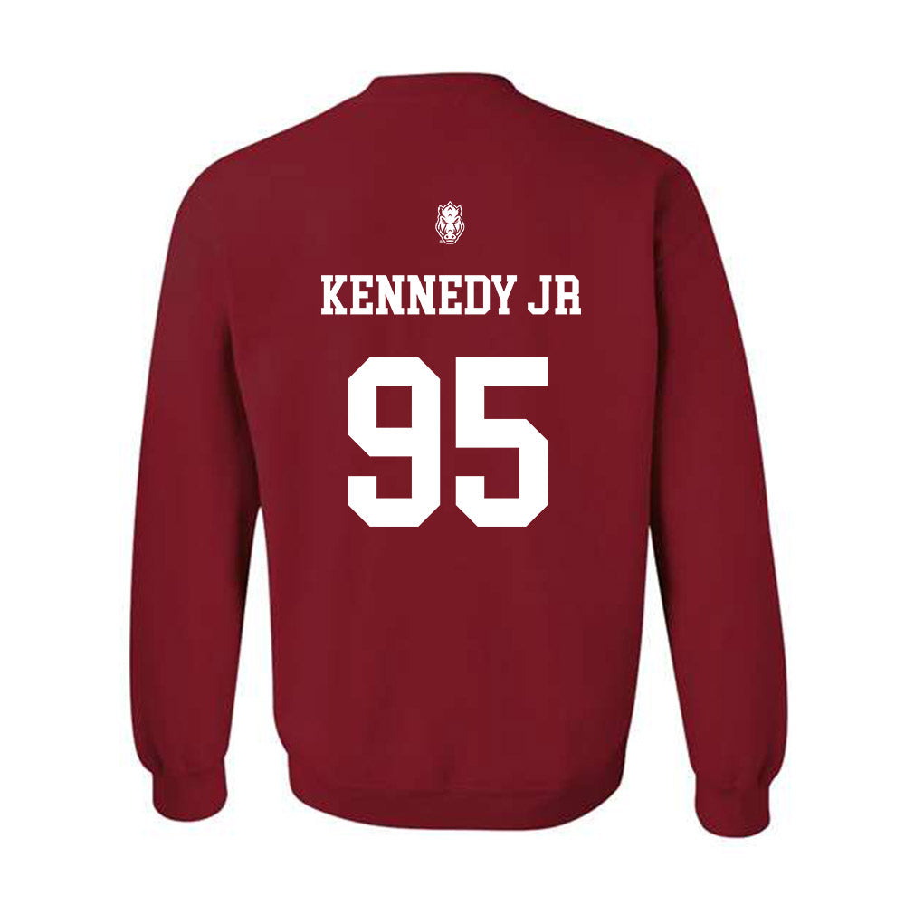 Arkansas - NCAA Football : Anthony Kennedy jr - Classic Shersey Crewneck Sweatshirt-1