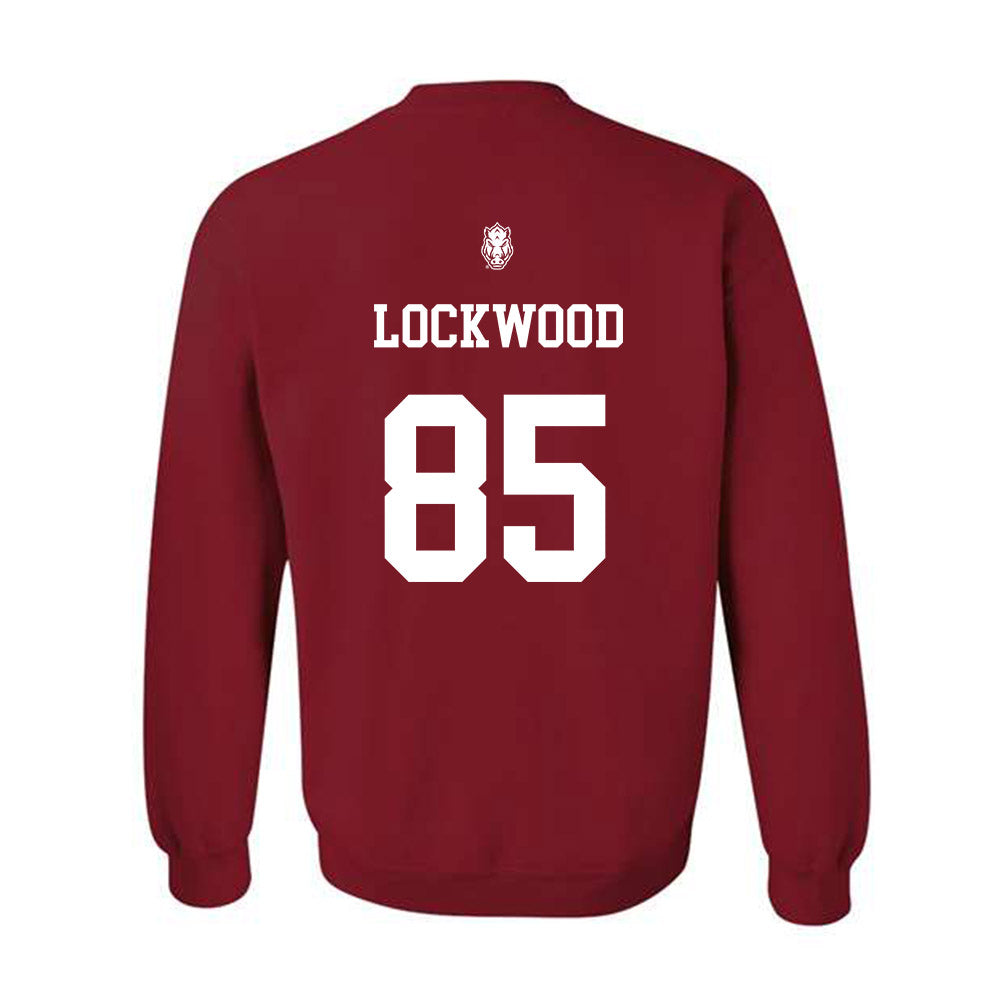 Arkansas - NCAA Football : Ty Lockwood - Classic Shersey Crewneck Sweatshirt-1