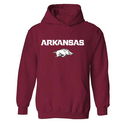 Arkansas - NCAA Baseball : Ty Burnham - Classic Shersey Hooded Sweatshirt-0