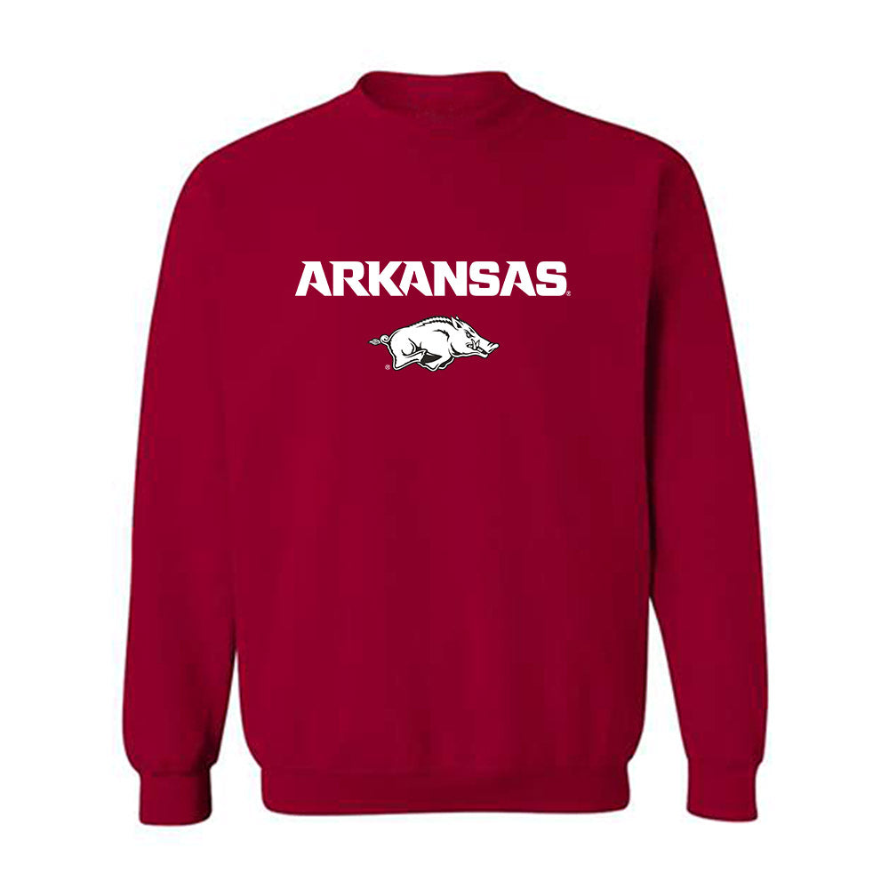 Arkansas - NCAA Baseball : Ty Burnham - Classic Shersey Crewneck Sweatshirt-0
