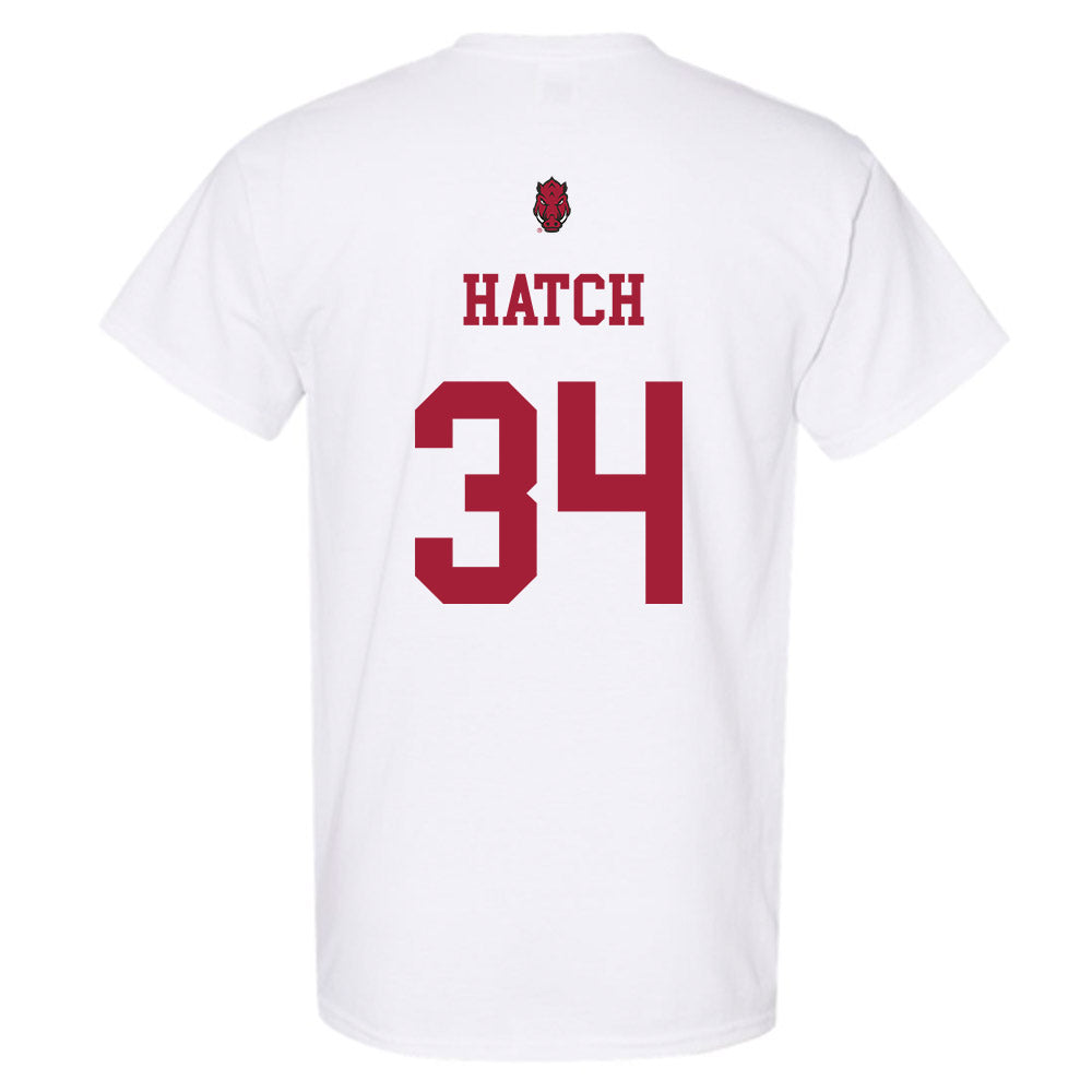 Arkansas - NCAA Football : Jathan Hatch - Sports Shersey T-Shirt-1