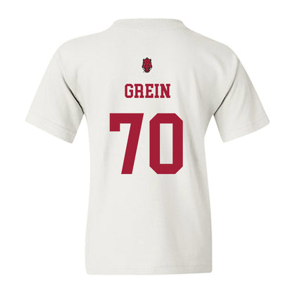 Arkansas - NCAA Football : Dan Grein - Sports Shersey Youth T-Shirt-1