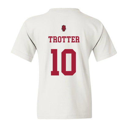 Arkansas - NCAA Football : Cade Trotter - Sports Shersey Youth T-Shirt-1
