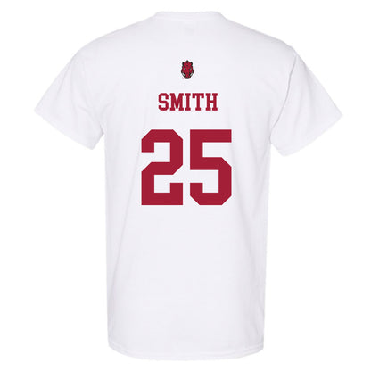 Arkansas - NCAA Football : Ja’Quavion Smith - Sports Shersey T-Shirt-1