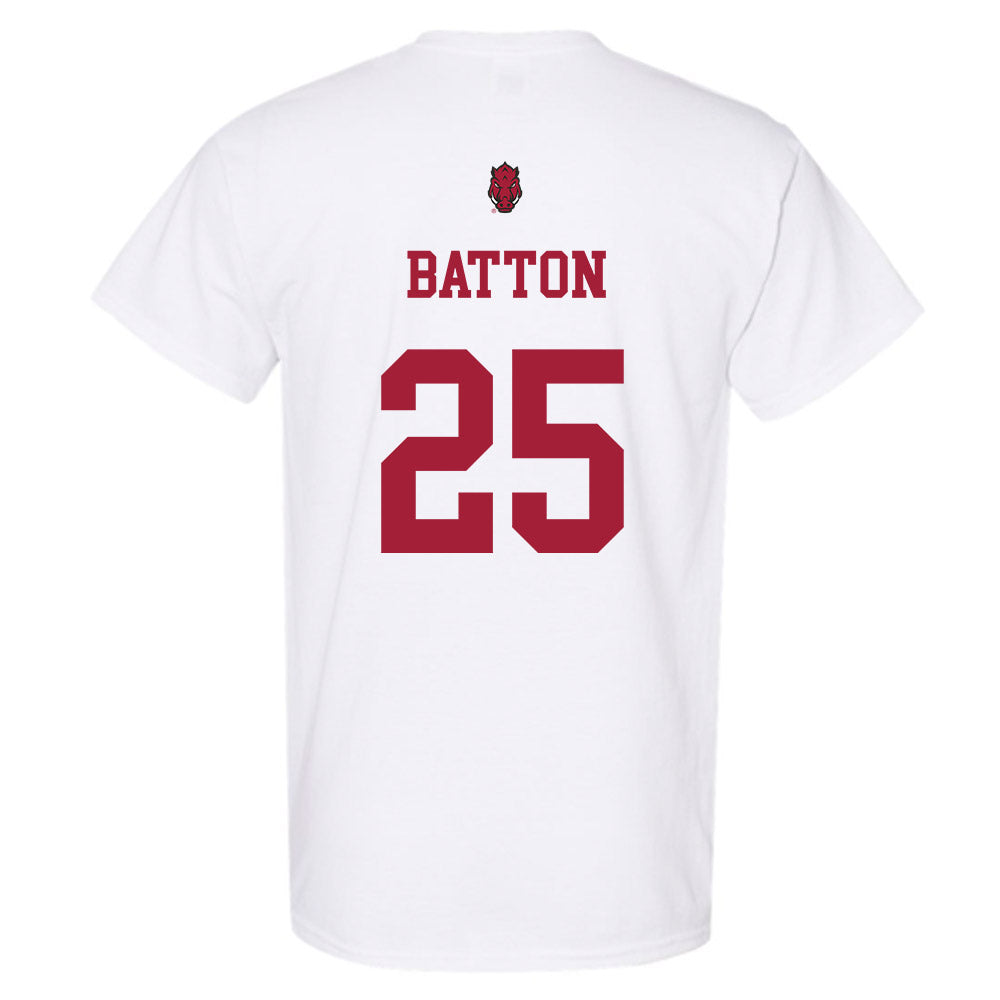Arkansas - NCAA Football : Markeylin Batton - Sports Shersey T-Shirt-1