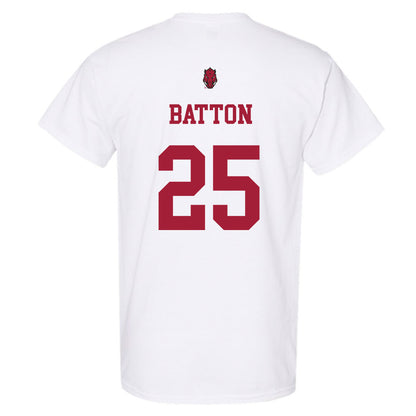 Arkansas - NCAA Football : Markeylin Batton - Sports Shersey T-Shirt-1