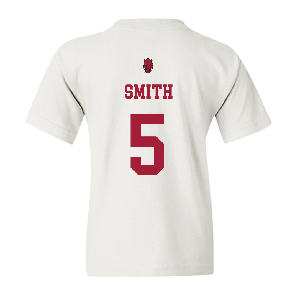 Arkansas - NCAA Football : Sutton Smith - Sports Shersey Youth T-Shirt-1