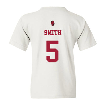 Arkansas - NCAA Football : Sutton Smith - Sports Shersey Youth T-Shirt-1
