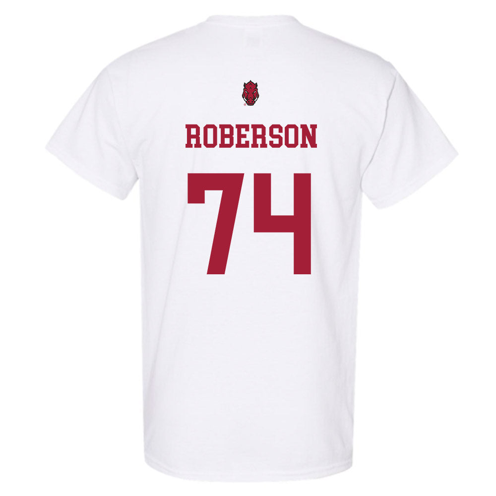 Arkansas - NCAA Football : Terence Roberson - Sports Shersey T-Shirt-1