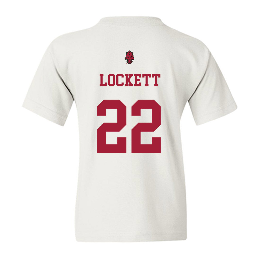 Arkansas - NCAA Football : Tay Lockett - Sports Shersey Youth T-Shirt-1