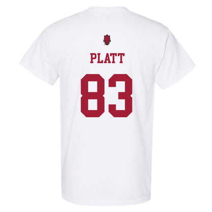 Arkansas - NCAA Football : Jaden Platt - Sports Shersey T-Shirt-1