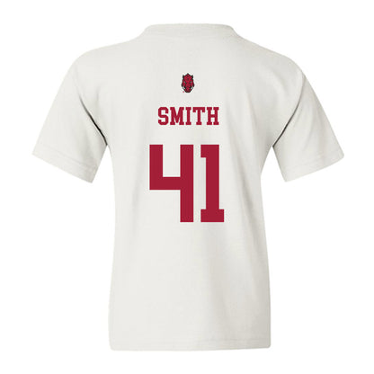 Arkansas - NCAA Football : Connor Smith - Sports Shersey Youth T-Shirt-1