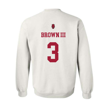 Arkansas - NCAA Football : CS Brown III - Sports Shersey Crewneck Sweatshirt-1