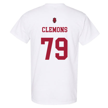 Arkansas - NCAA Football : Josiah Clemons - Sports Shersey T-Shirt-1