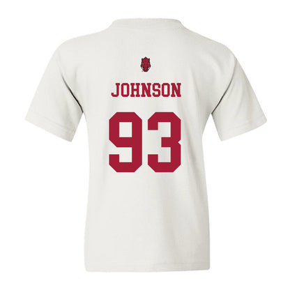 Arkansas - NCAA Football : Keiundre Johnson - Sports Shersey Youth T-Shirt-1