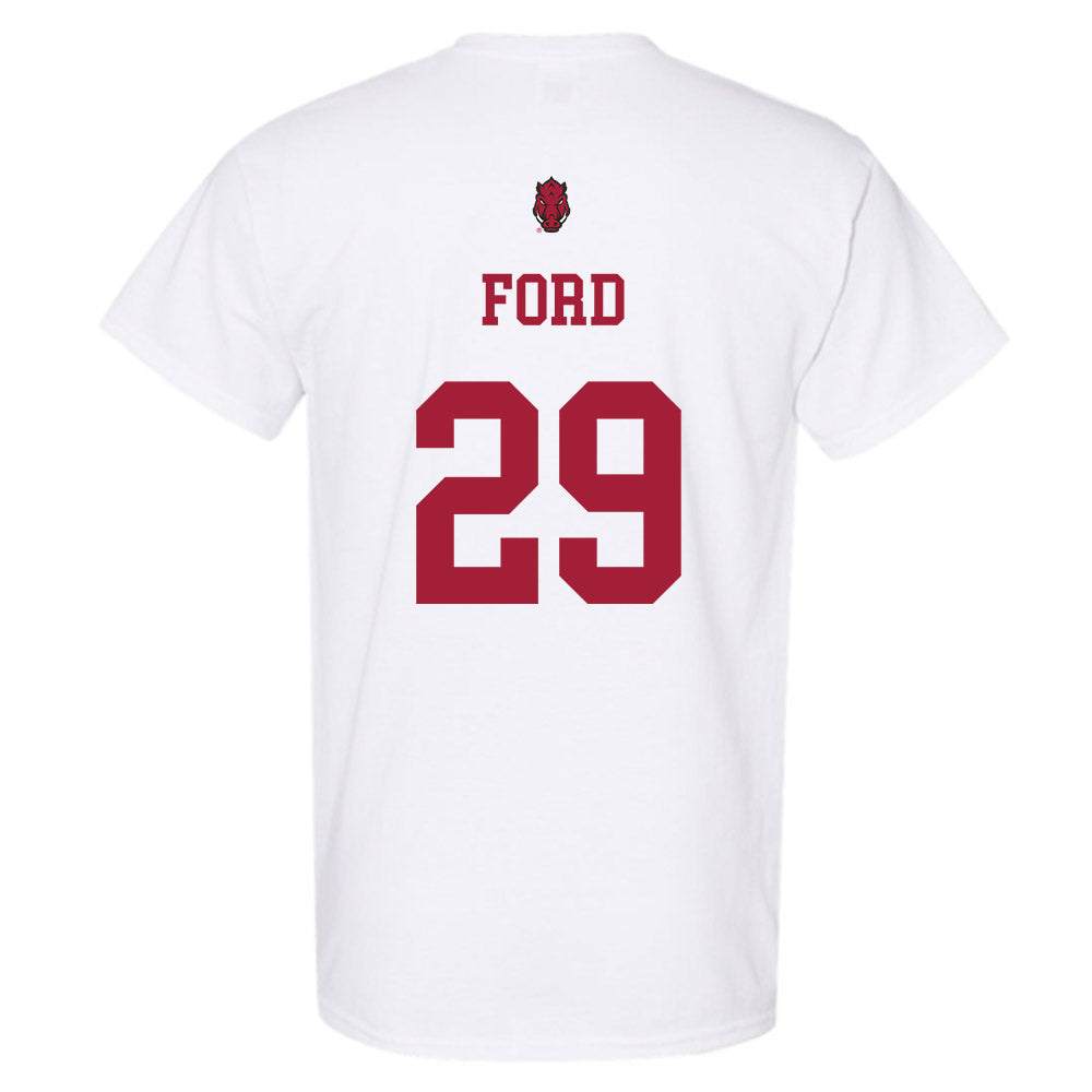 Arkansas - NCAA Football : Brandon Ford - Sports Shersey T-Shirt-1