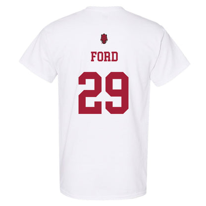 Arkansas - NCAA Football : Brandon Ford - Sports Shersey T-Shirt-1
