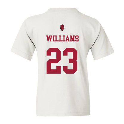 Arkansas - NCAA Football : Ian Williams - Sports Shersey Youth T-Shirt-1