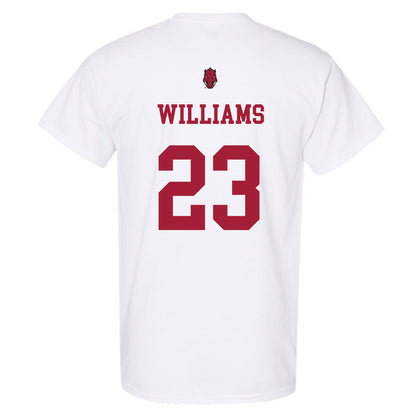 Arkansas - NCAA Football : Ian Williams - Sports Shersey T-Shirt-1