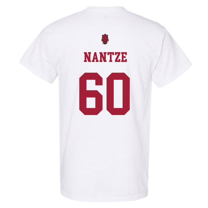 Arkansas - NCAA Football : Jonas Nantze - Sports Shersey T-Shirt