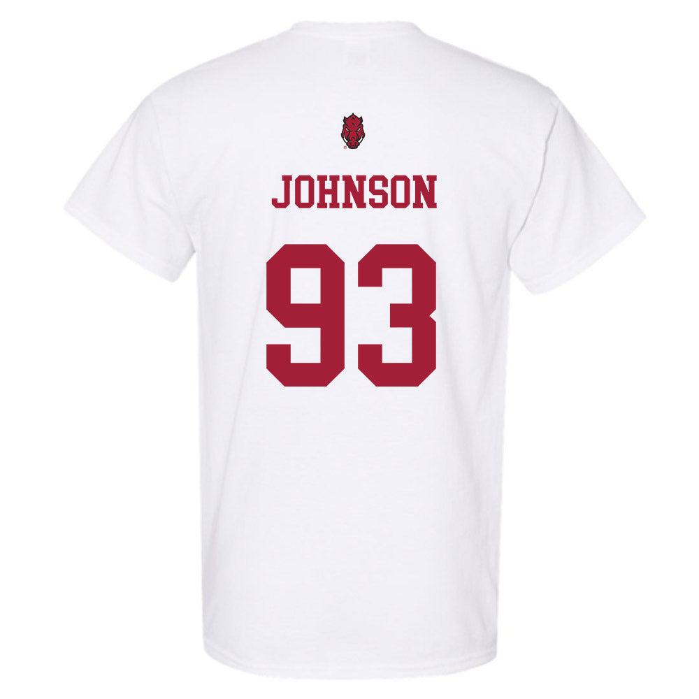 Arkansas - NCAA Football : Keiundre Johnson - Sports Shersey T-Shirt-1