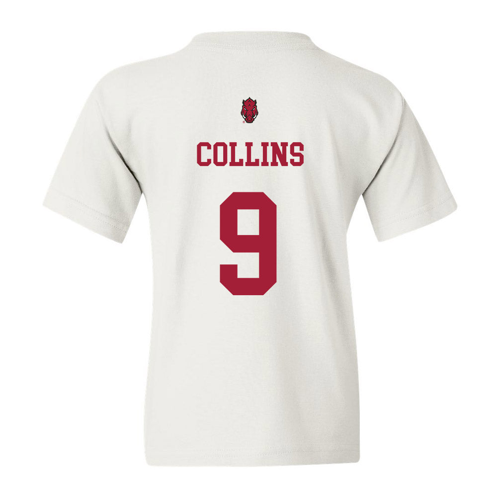 Arkansas - NCAA Football : Charleston Collins - Sports Shersey Youth T-Shirt