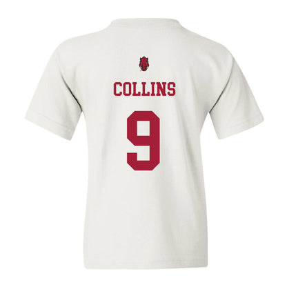 Arkansas - NCAA Football : Charleston Collins - Sports Shersey Youth T-Shirt
