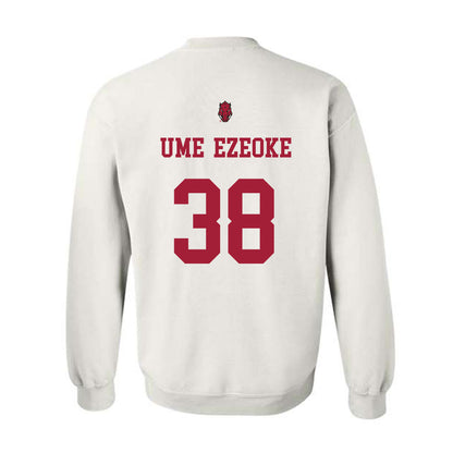 Arkansas - NCAA Football : Bradley Ume-Ezeoke - Sports Shersey Crewneck Sweatshirt-1