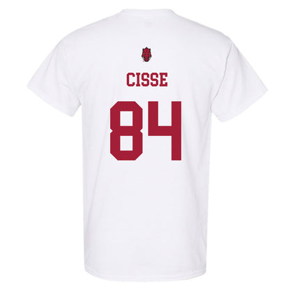 Arkansas - NCAA Football : Ismael Cisse - Sports Shersey T-Shirt-1