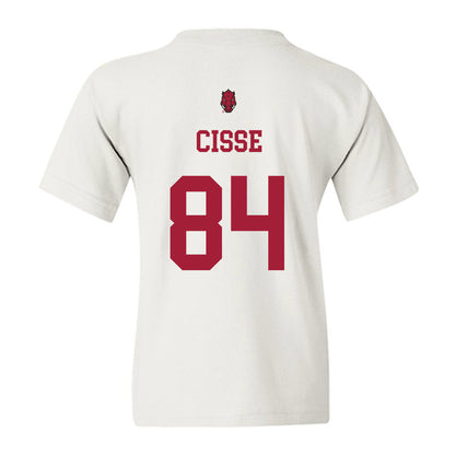 Arkansas - NCAA Football : Ismael Cisse - Sports Shersey Youth T-Shirt-1