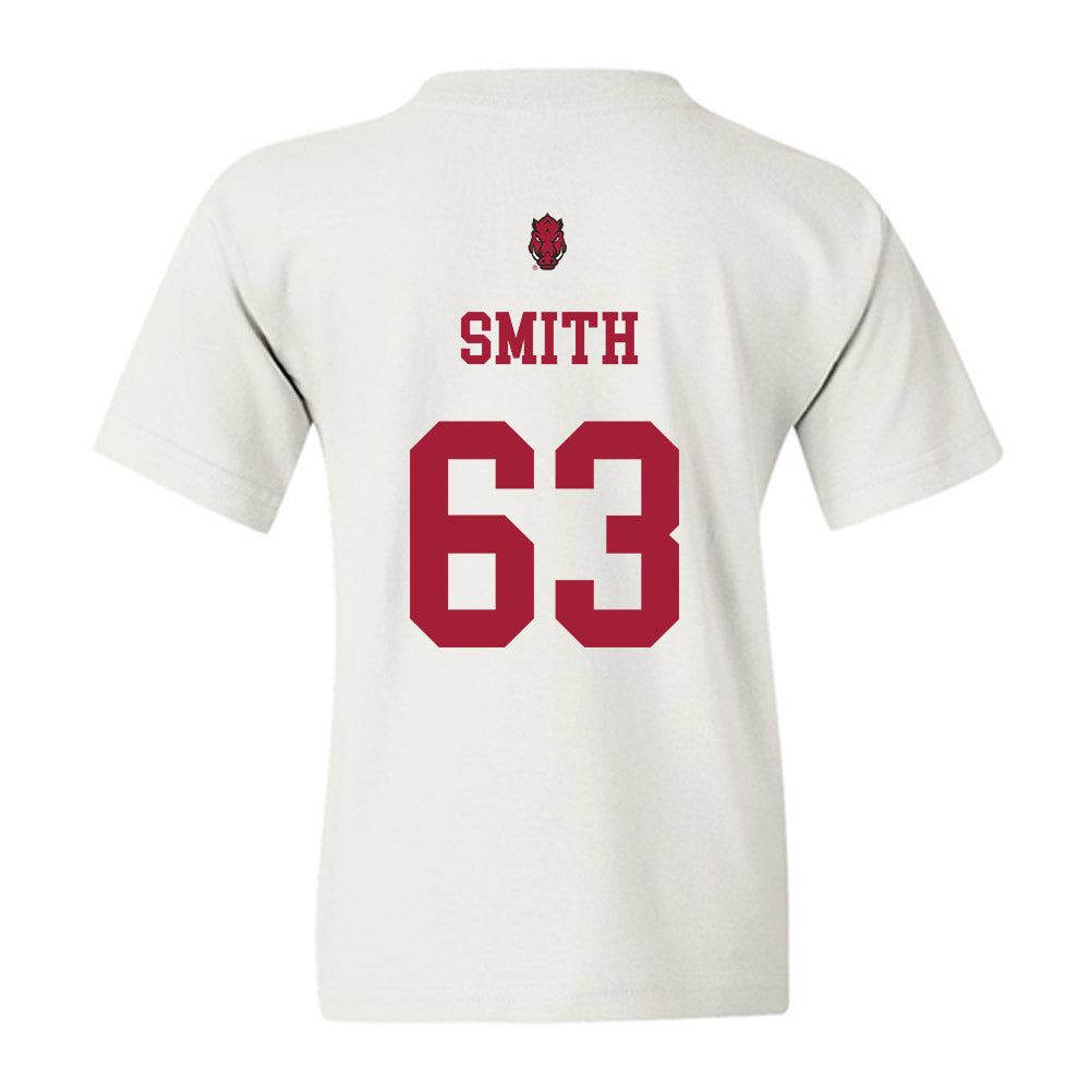Arkansas - NCAA Football : Hugh Smith - Sports Shersey Youth T-Shirt-1