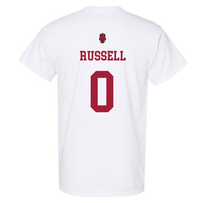Arkansas - NCAA Football : Braylen Russell - Sports Shersey T-Shirt-1