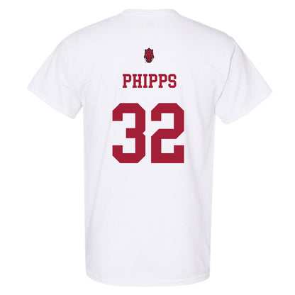 Arkansas - NCAA Football : Landon Phipps - Sports Shersey T-Shirt-1