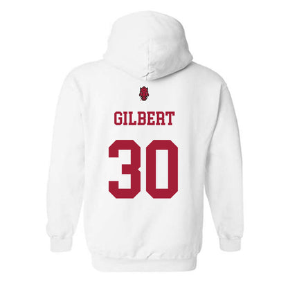 Arkansas - NCAA Football : Max Gilbert - Sports Shersey Hooded Sweatshirt-1