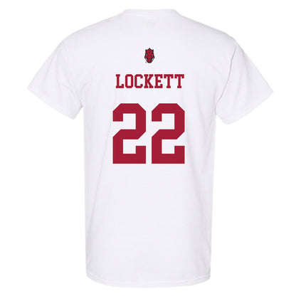 Arkansas - NCAA Football : Tay Lockett - Sports Shersey T-Shirt-1