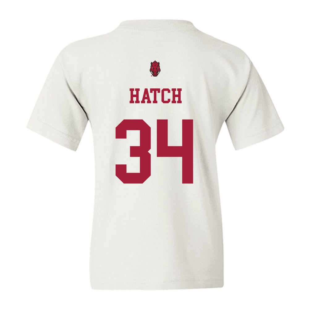 Arkansas - NCAA Football : Jathan Hatch - Sports Shersey Youth T-Shirt-1