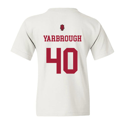 Arkansas - NCAA Football : Colton Yarbrough - Sports Shersey Youth T-Shirt-1