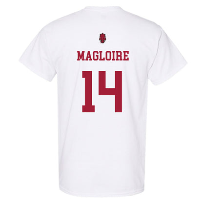 Arkansas - NCAA Football : Kyeaure Magloire - Sports Shersey T-Shirt-1